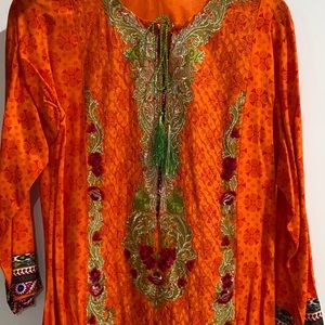 Embroidered pakistani Kurti